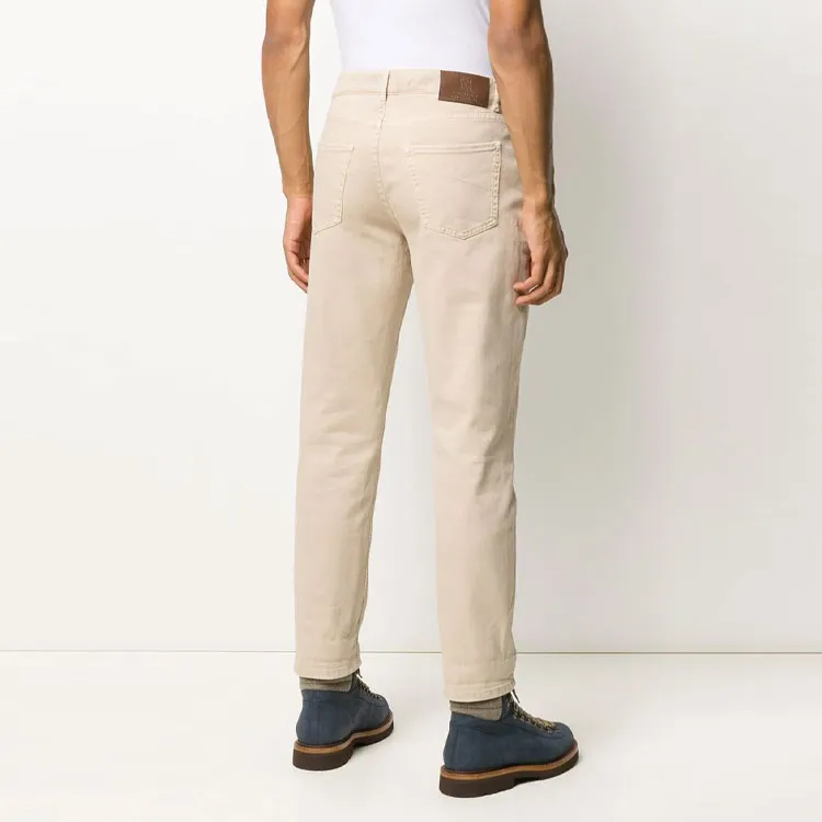 Brunello Cucinelli FW21 Jeans Men's Beige-3
