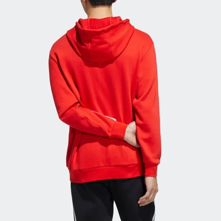 Adidas Neo Sesame Street Co branded Collection U Ss Hdy Elmo Sweatshirt Unisex Red-5