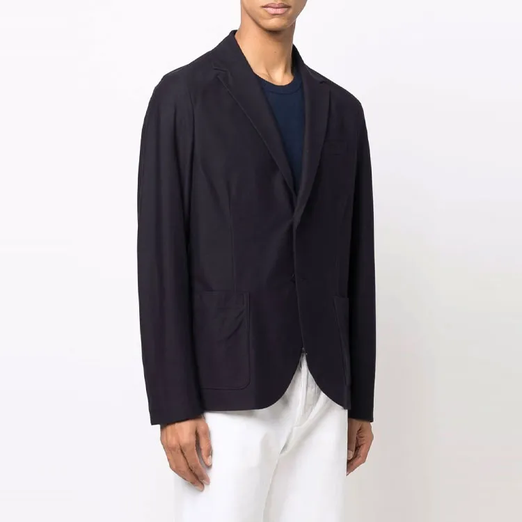 HARRIS WHARF LONDON Notched lapels Single breasted Blazer-2
