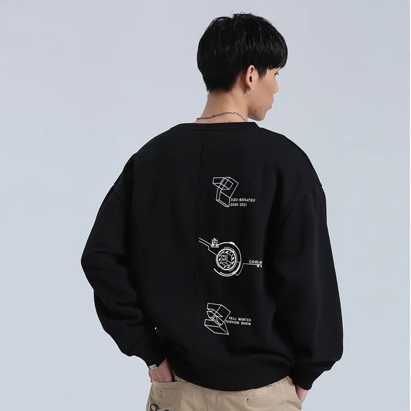 ONIARAI Sweatshirts Men Black-2