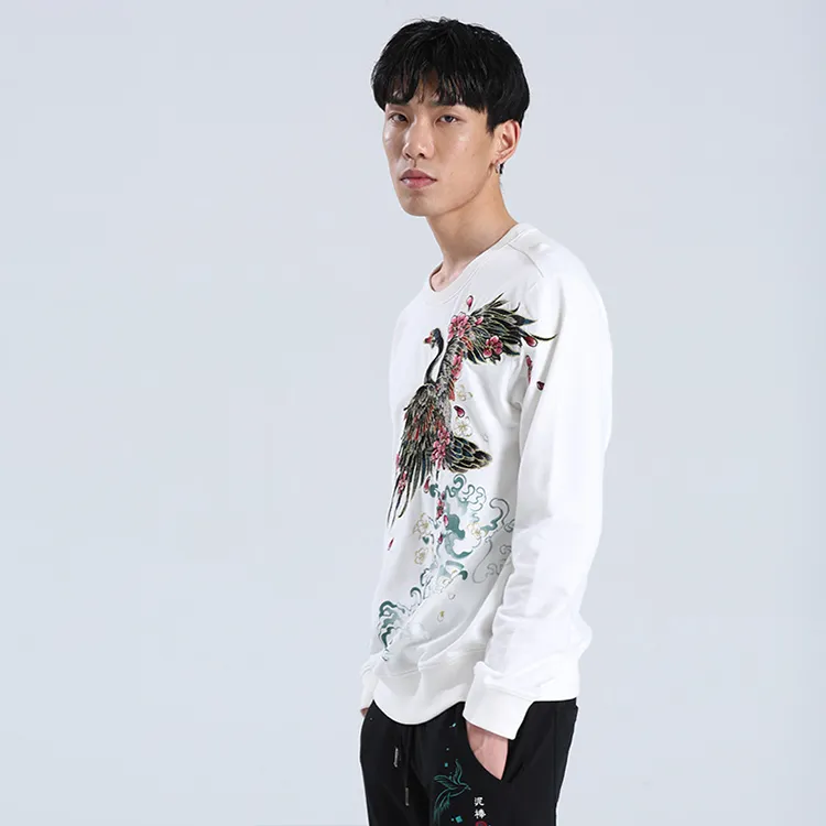 ONIARAI Crew Neck Regular Sweatshirt Men's-6