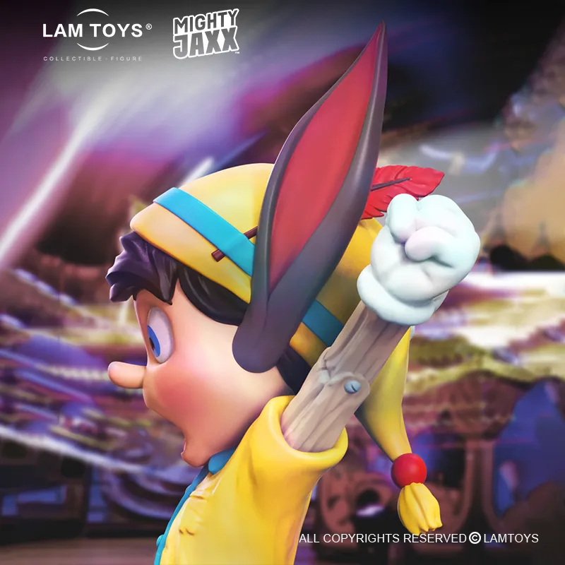Mighty Jax A Wood Awakening Donkey Edition Pinocchio, Yellow Clothed Donkey Version Trendy Figures-6