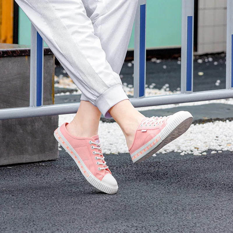 PEAK State Pole Low-Top Skateboard Shoes Women's Cardon Pink-6