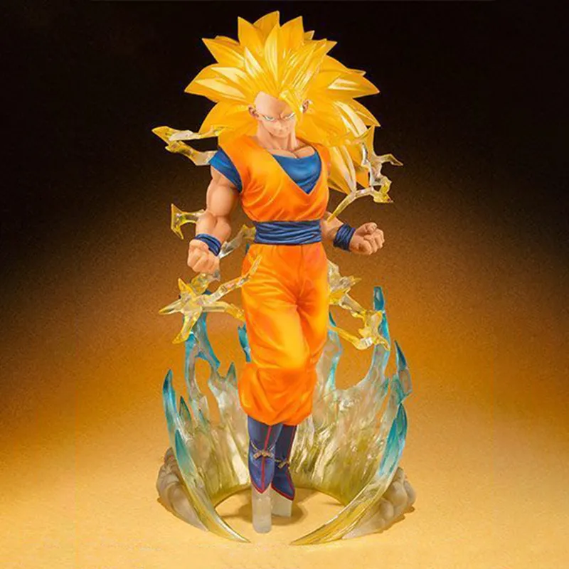 BANDAI Soul Limited Figuarts ZERO Super Saiyan 3 Scale Figures-3