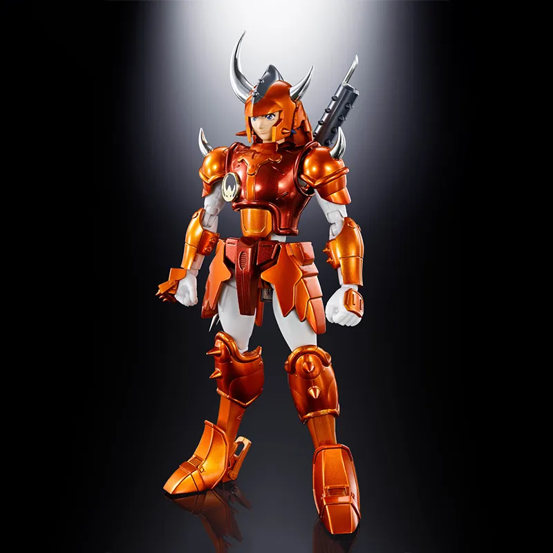 BANDAI Armor Plus Demon Lord Arena Fighter Taoist Special Color Scheme Edition Luminous Yellow Action Figures 15.5cm-1