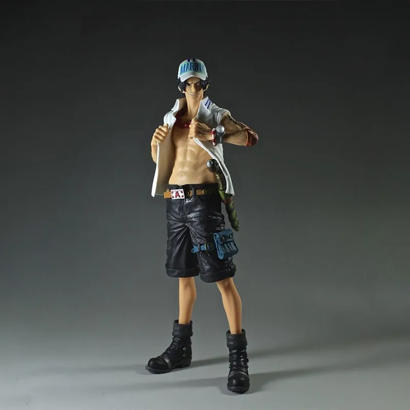 BANPRESTO Portgas D. Ace Glass Factory One Piece Koa Artistic King Marine Bonus Gifts 26cm-2