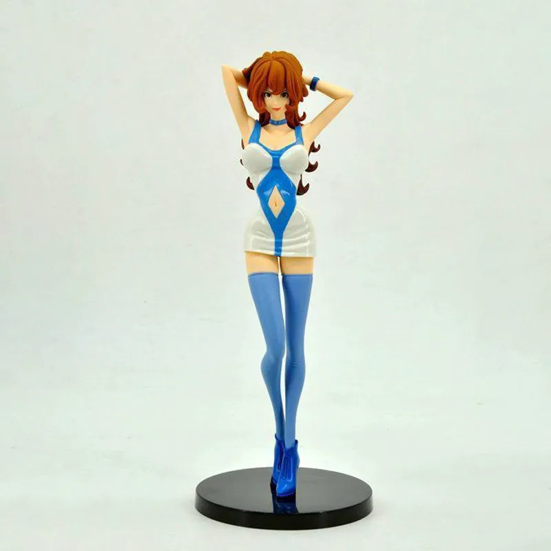BANPRESTO DXF Lupin III GROOVY BABY SHOT Fujibako, Sky Blue Bonus Gifts 25cm-1