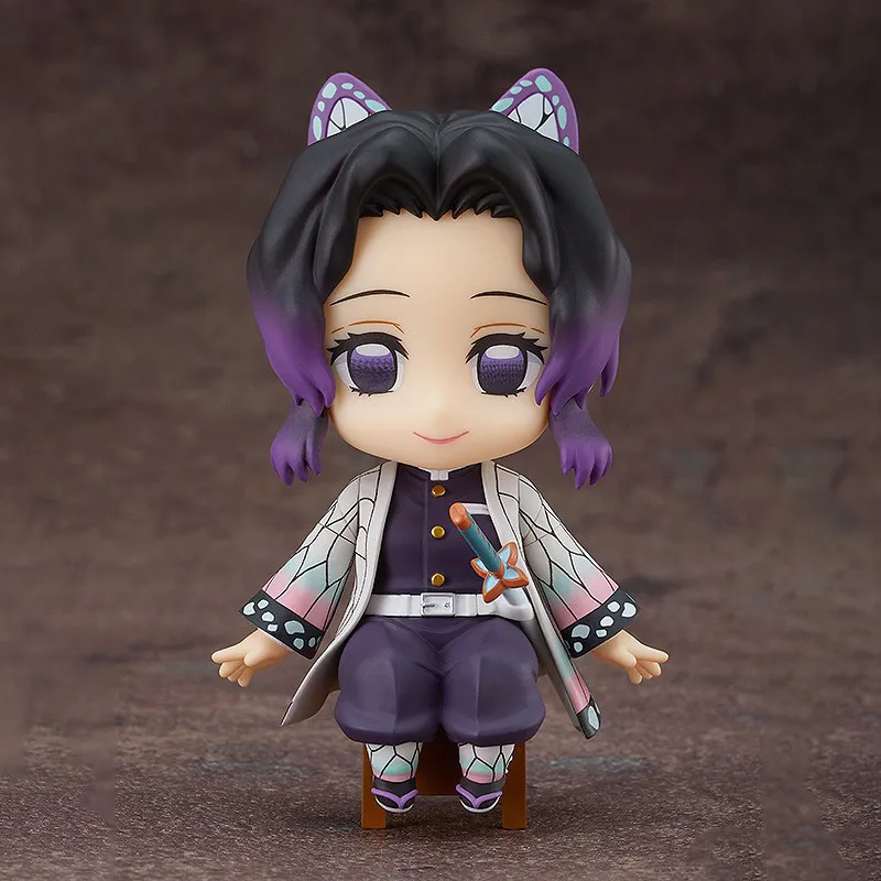 GSC Nendoroid Swacchao Demon Slayer  Kimetsu No Yaiba Shinobu Kocho Chibi Figures 9cm-1
