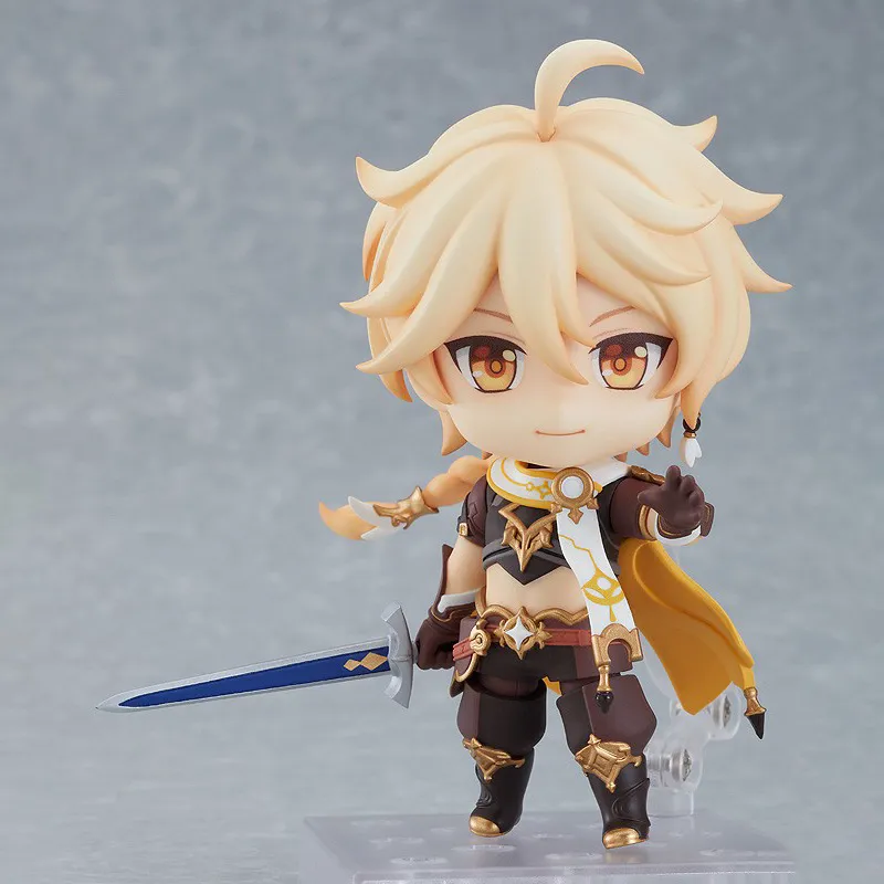 GSC Genshin Impact, Traveler, Kozu Nendoroid No.1717 Chibi Figures 10cm-1