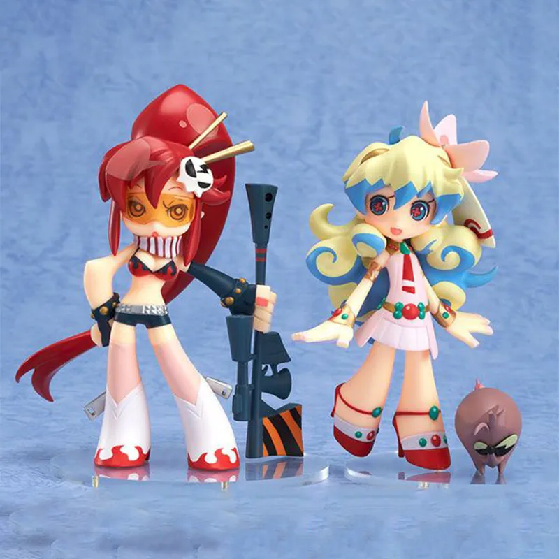 Phat！ Phat! Tengen Toppa Gurren Lagann Yuka & Nia PSG Arrange Ver. Chibi Figures 10cm-3