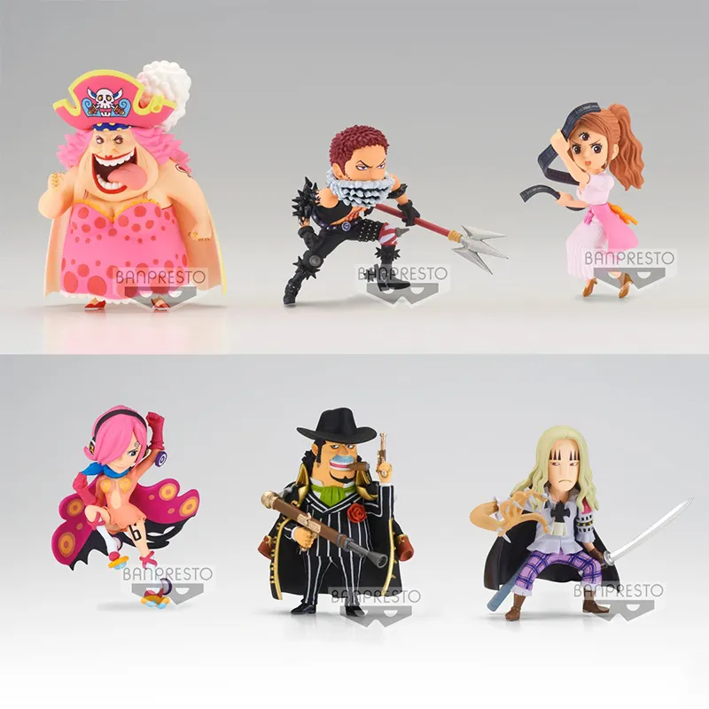 BANPRESTO One Piece Character WCF One Piece WT100 Commemoration Illustrated By Eiichiro Oda Chibi Figures-1