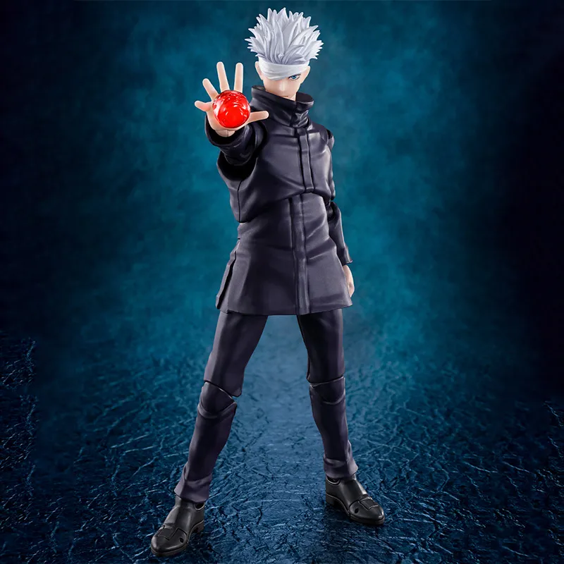 BANDAI S.H.Figuarts Jujutsu Kaisen Satoru Gojo Action Figure Black-1
