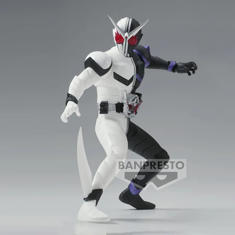 BANPRESTO Kamen Rider Characters Glass Factory, Hero Brave Statue, Kamen Rider W Fang King Ace Bonus Gifts 15cm-2