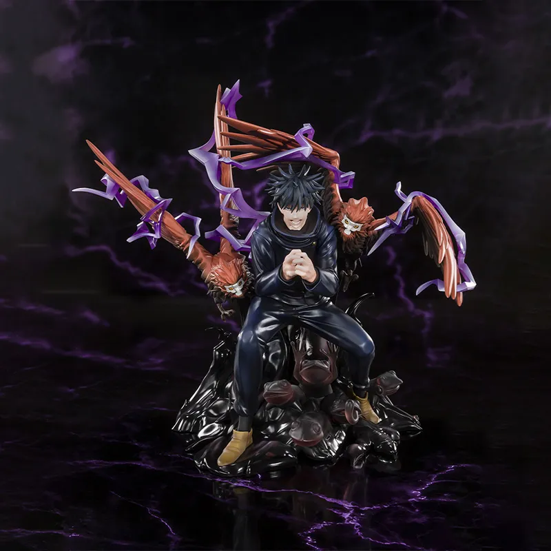 BANDAI Megumi Fushiguro Bandai Figma Zero Jujutsu Kaisen Scale Figures 21cm-1