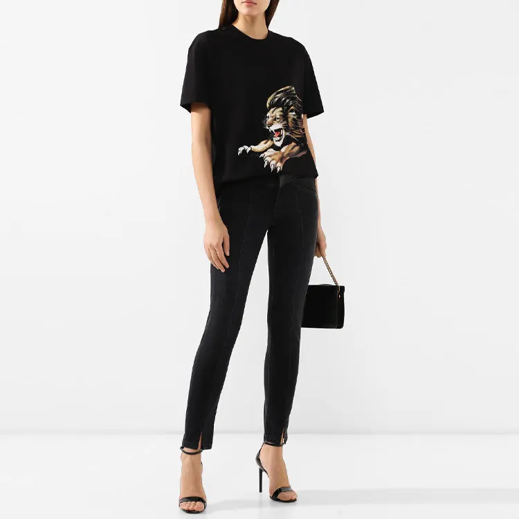 Givenchy T Shirts Women's Black-3
