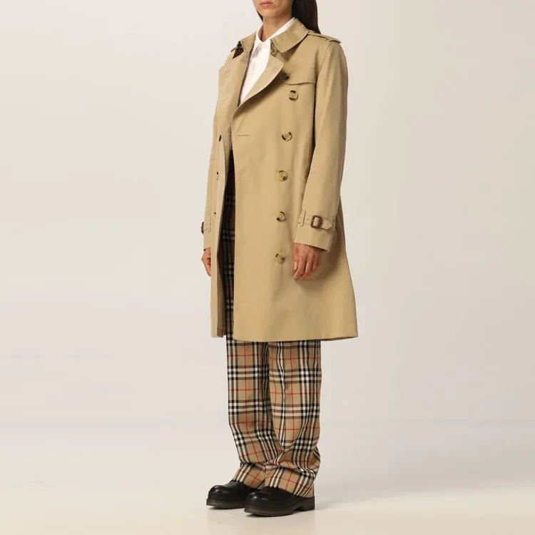 Burberry Double breasted Trench Coat-5
