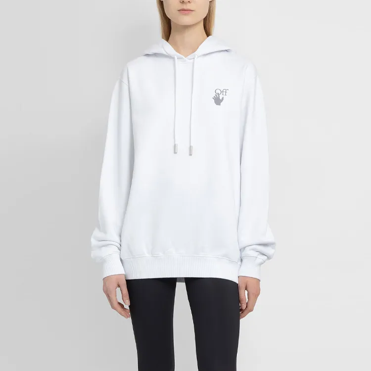 OFF WHITE FW21 Sweatshirts Women's White-2