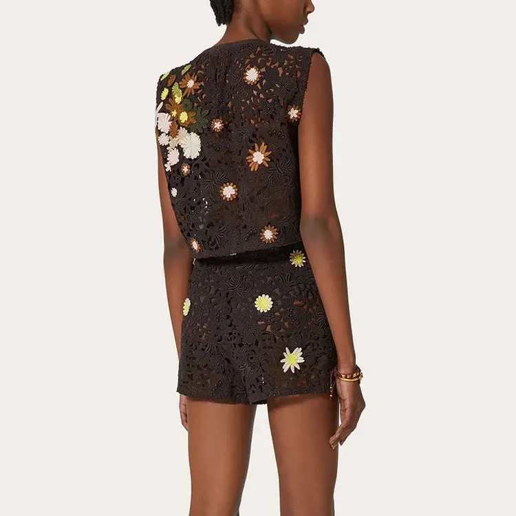 Valentino Tank Tops Women's Ebony-3
