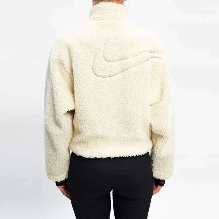 Nike Women's Sportswear Swoosh Jacket White-3