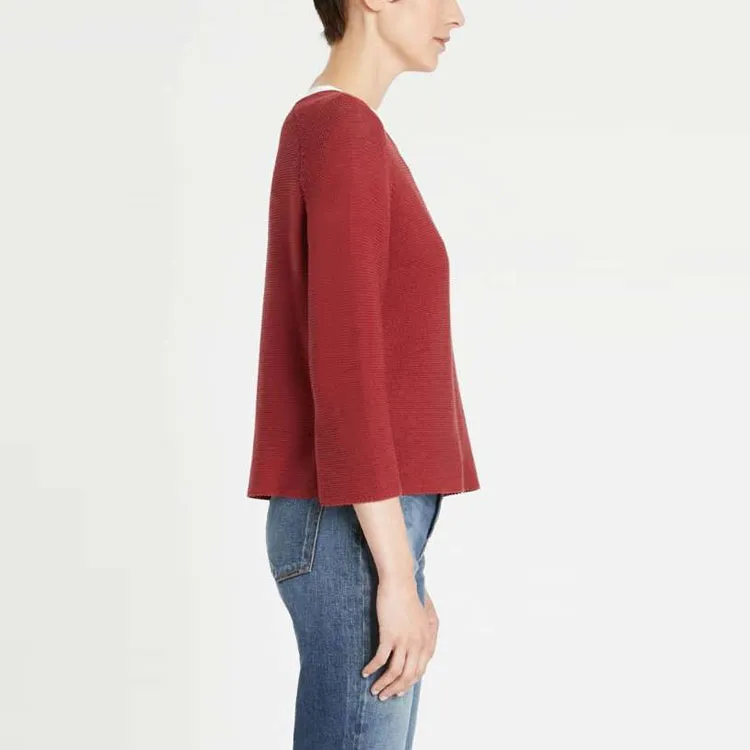 WEEKEND MaxMara Loose Fit Sweater Women's Red-4