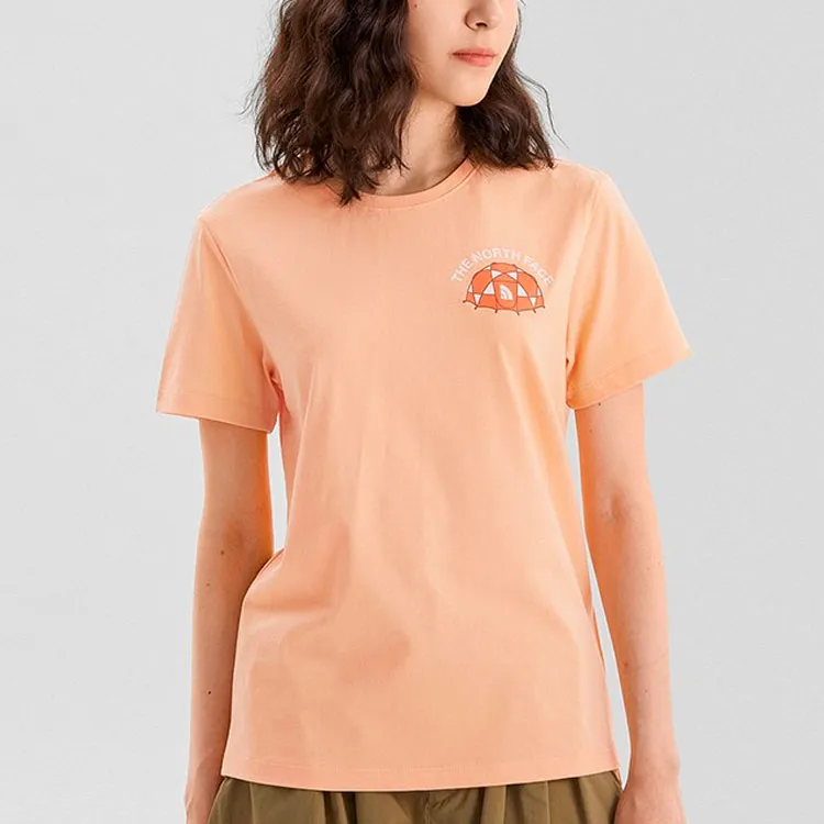 THE NORTH FACE SS22 T Shirt Women's Apricot-2