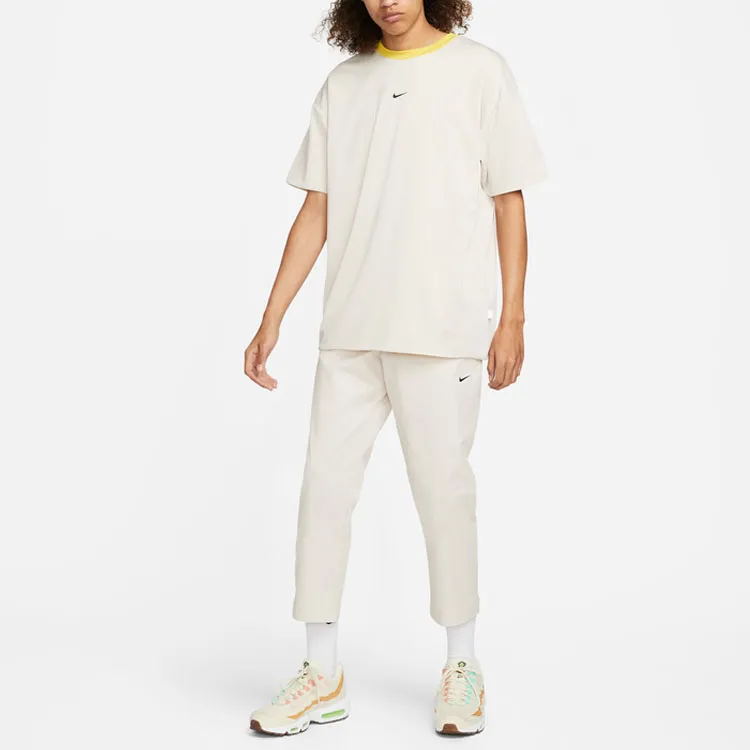 Nike T Shirts Men Bright Sulfur Yellow-2