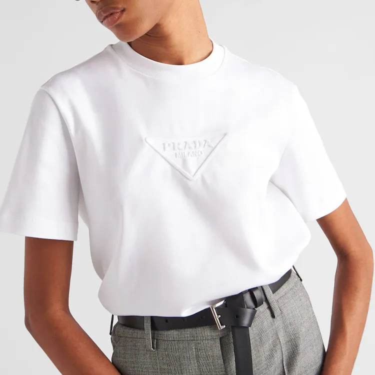 PRADA T Shirts Women's White-3