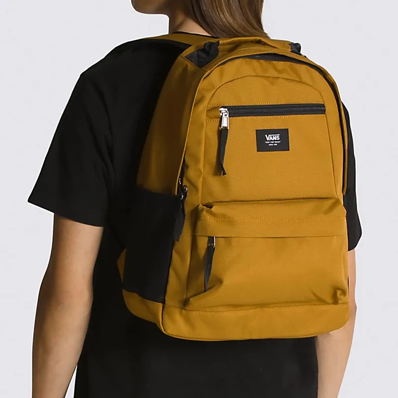 Vans Polyester Backpack Regular Unisex Gold Brown-5