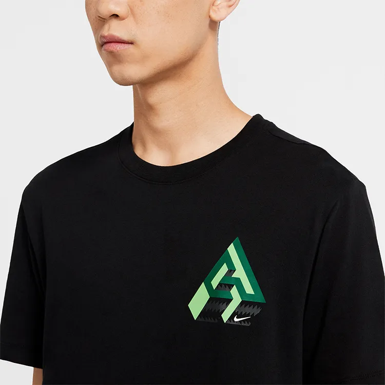 Nike Dri Fit T Shirts Men Black-5