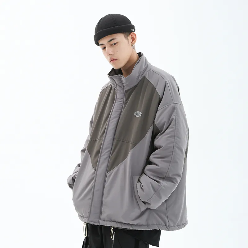 F426 Puffer Jackets Unisex Gray-2