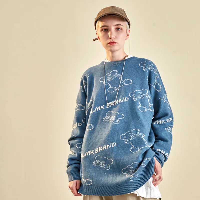 FRLMK Sweaters Unisex Blue-3