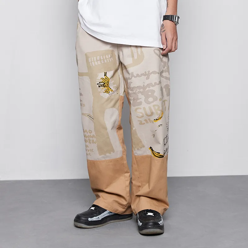 F426 Moderate Casual Pants Unisex-3
