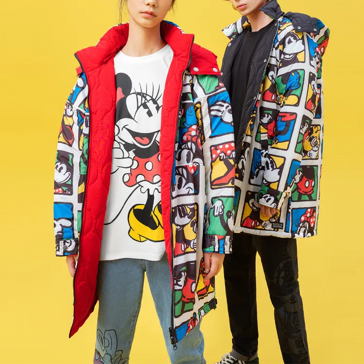 Disney X Levis Puffer Jackets Men Multicolor-2