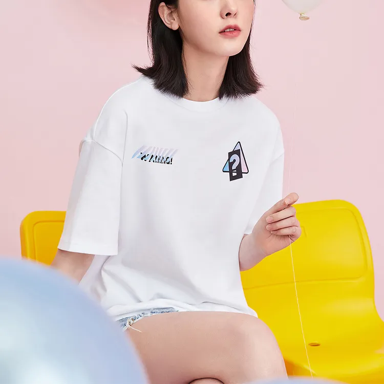 LiNing x Disney T Shirt Women's White-4