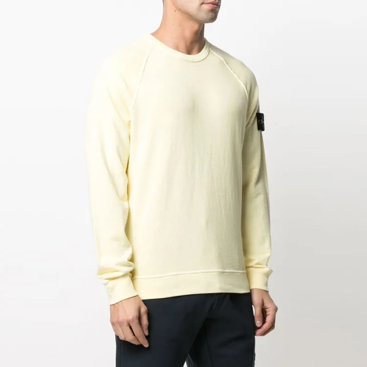 STONE ISLAND Sweatshirts Men Yellow-1