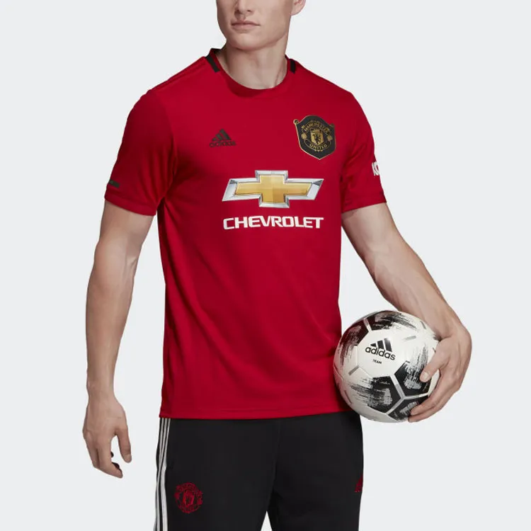 Adidas MANCHESTER UNITED THEATRE OF DREAMS Soccer Jersey Fan Edition Men's Red-3