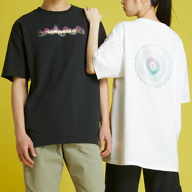 Converse T Shirts Men White-3