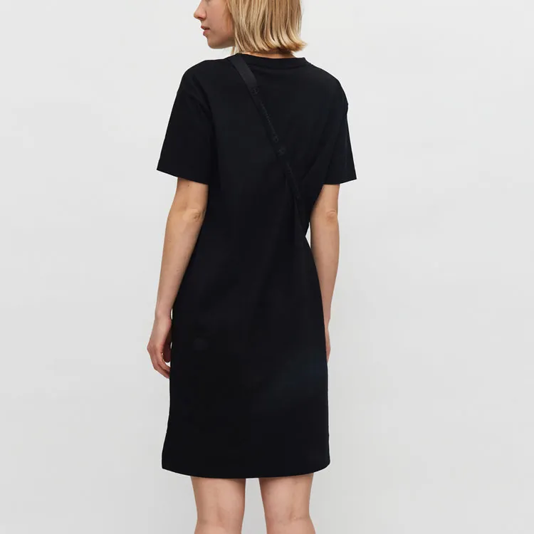Champion Crew Neck Loose Fit Short Sleeved Dress Japan Version Women's-4