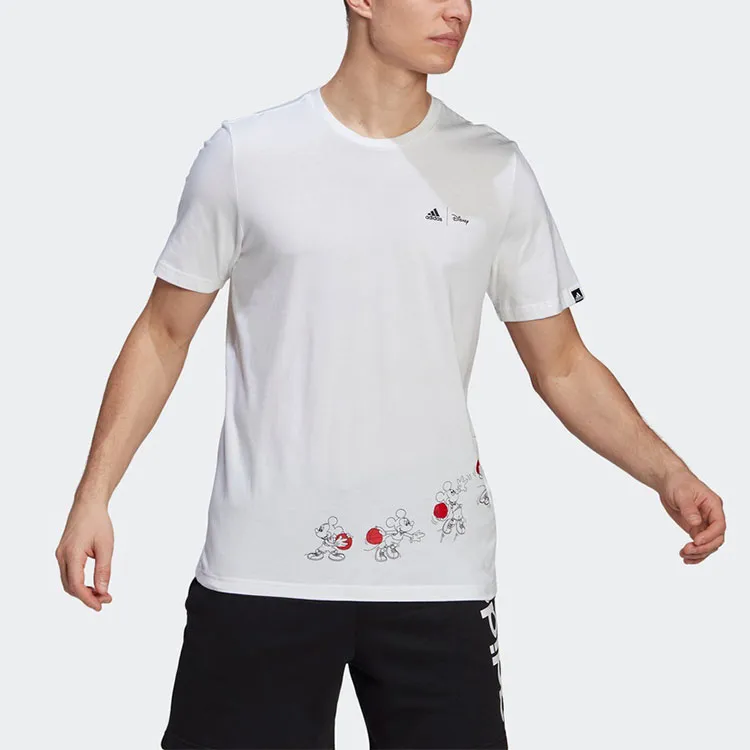 Disney X Adidas T-Shirts Men White-3