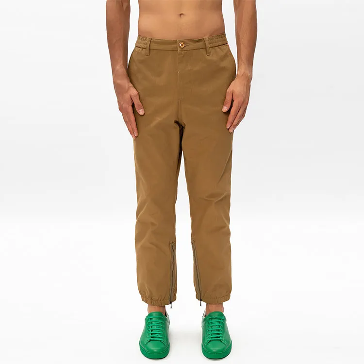 GUCCI Web Straight Leg Trousers-3