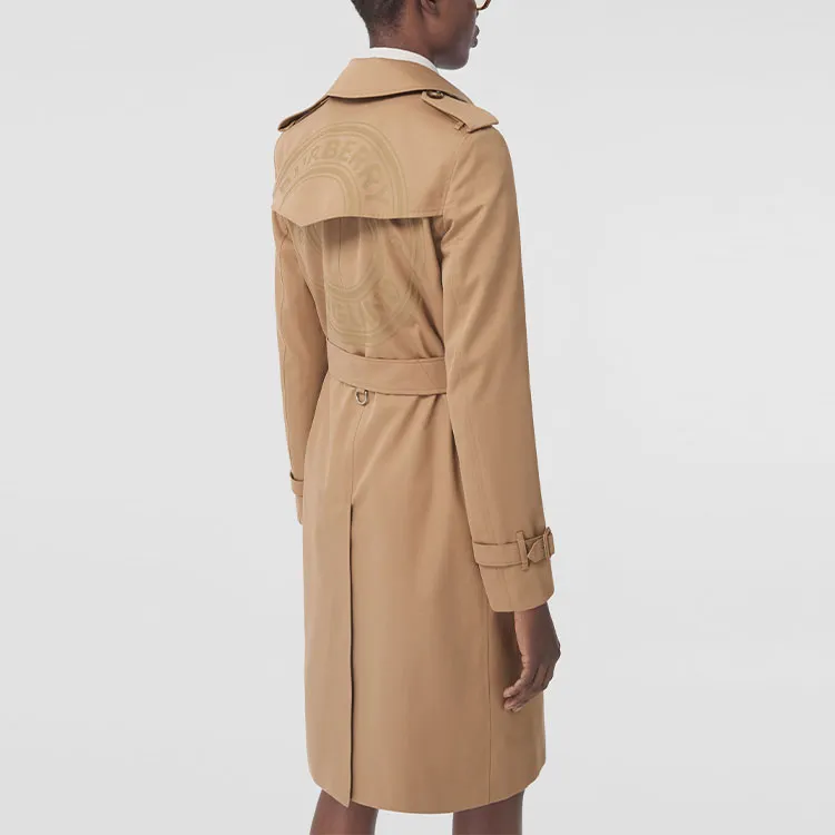 Burberry Trench Coat Women's Camel-4