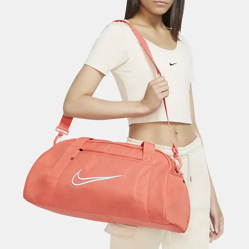 Nike Fabric Portable Crossbody Travel Bag Unisex Orange/Bright Orange-4