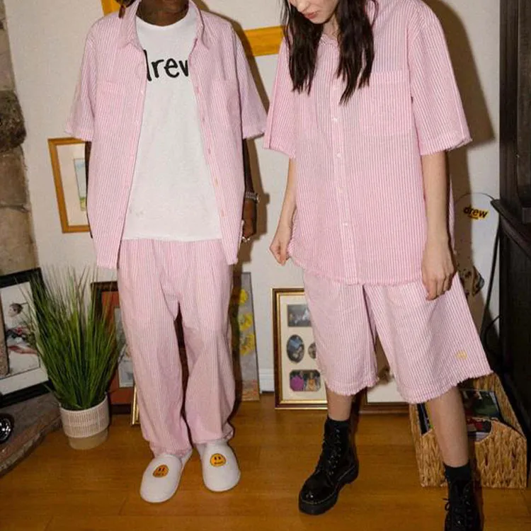 Drew House Seersucker Ss Shirt-2