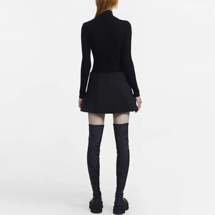 DION LEE Accordian A-line Mini Skirt-2