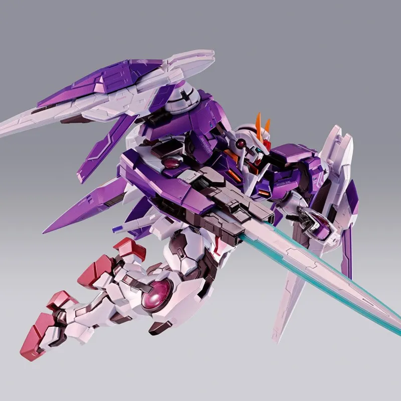 BANDAI Metal Build 10th Anniversary Trans am Raiser Full Particel Version Action Figures Purple-4
