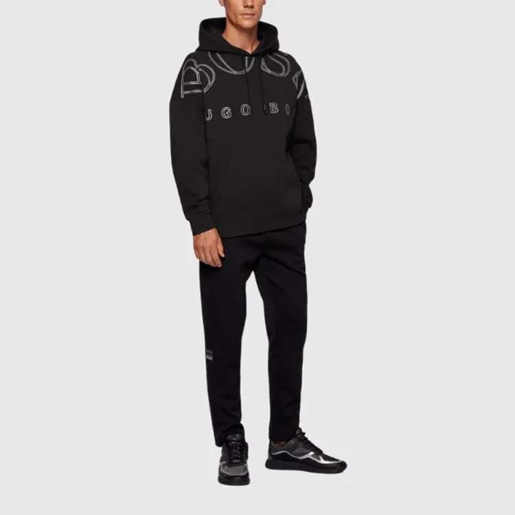 HUGO BOSS Sweatshirts Men Black-4