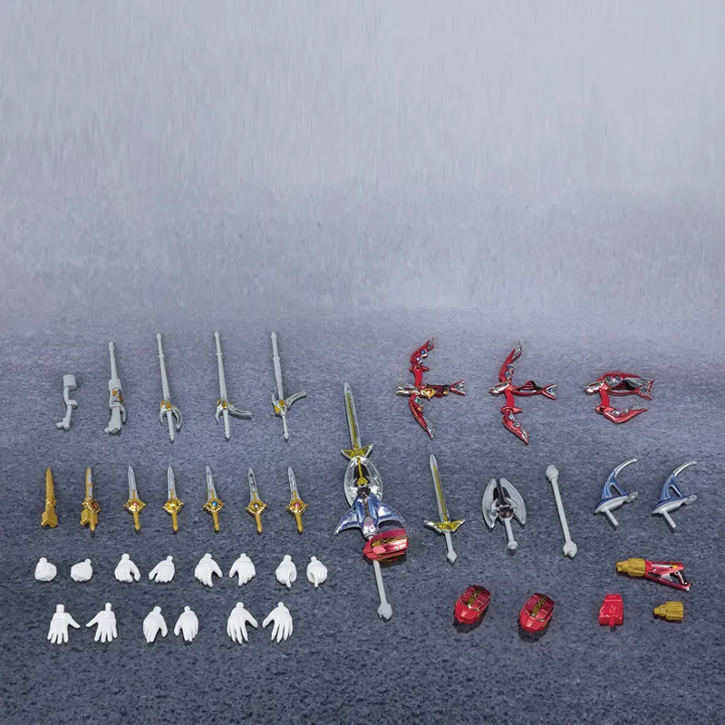 BANDAI PB Limited SHODO Set, Beast King, Gaoranger 6 Piece Set Model Kits 10cm-8