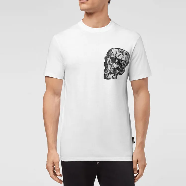 PHILIPP PLEIN T Shirts Unisex White-7