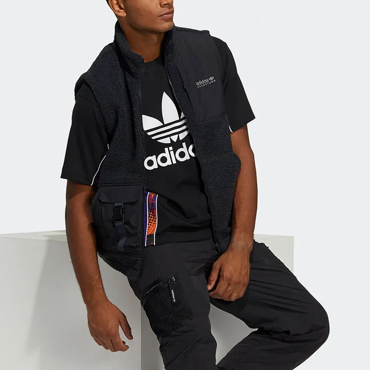Adidas Originals Vests Men Night Sky Gray-3