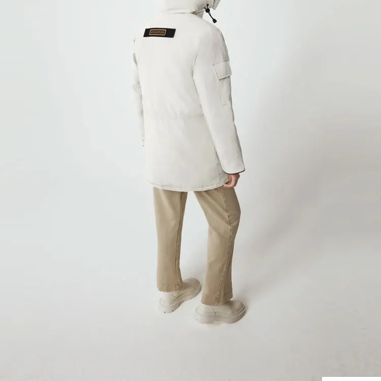 Canada Goose Women's Expedition Heritage Parka Jacket Classic Fit North Star White-4
